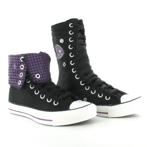 womens converse knee high shoes